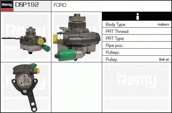 Насос гидроусилителя DELCO REMY DSP192