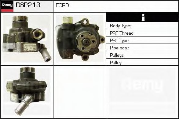 Насос гидроусилителя DELCO REMY DSP213