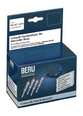 Комплект дооснащения, установка быстрого накаливания BERU 0120000039