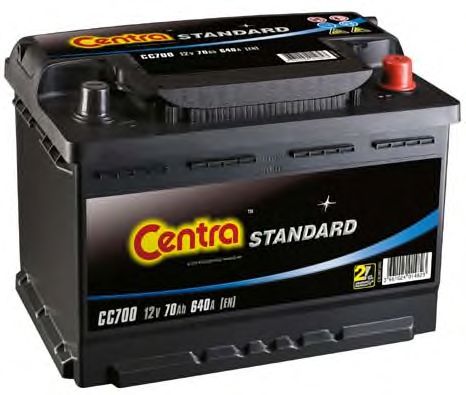 Стартерная аккумуляторная батарея CENTRA CC700