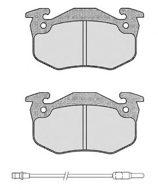 Тормозные колодки RAICAM 256.2