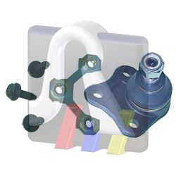 Шаровая опора RTS 93-00955-156