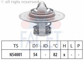 Термостат FACET 7.8273S