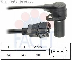 Датчик импульсов, маховик FACET 9.0155