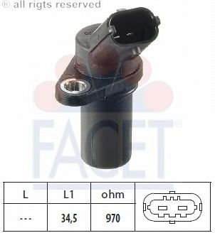 Датчик импульсов, маховик FACET 9.0235