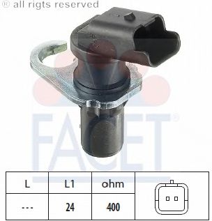 Датчик импульсов, маховик FACET 9.0258