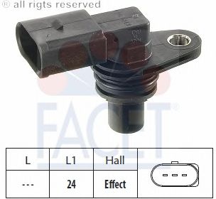 Датчик FACET 9.0269 (управление двигателем, положение распределительного вала