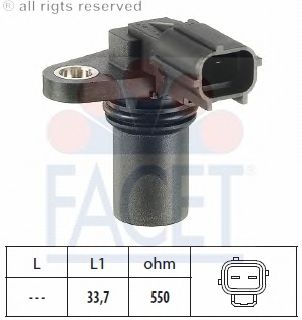 Датчик положения распредвала FACET 9.0281