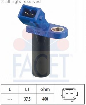 Датчик импульсов, маховик FACET 9.0304