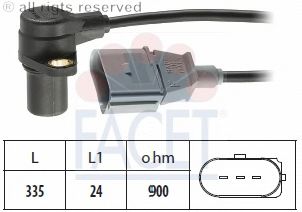 Датчик импульсов, маховик FACET 9.0398
