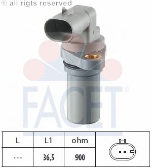 Датчик импульсов, маховик FACET 9.0440