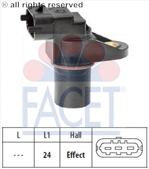 Датчик положения распредвала FACET 9.0459