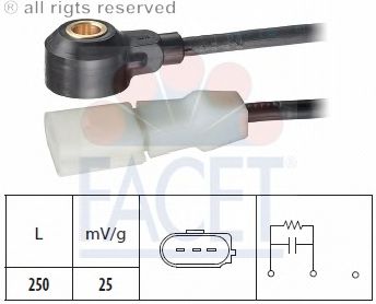Датчик детонации FACET 9.3178