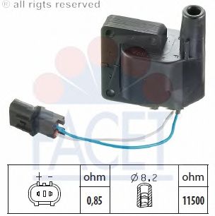 Катушка зажигания FACET 9.6294