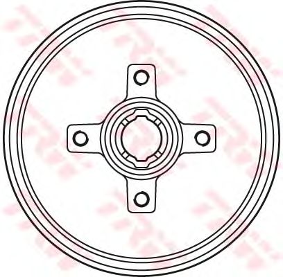 Тормозной барабан TRW DB4134BR