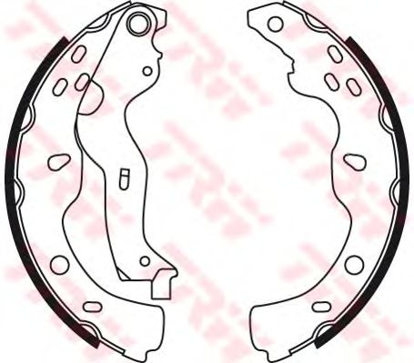 Тормозные колодки TRW GS8743