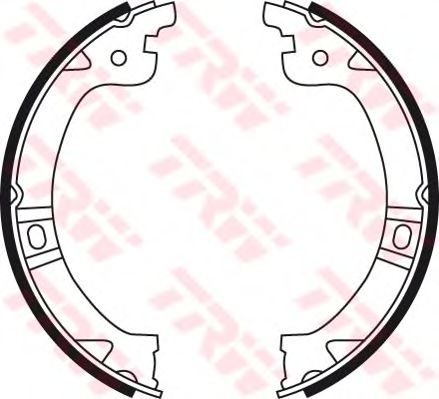 Тормозные колодки ручника TRW GS8759