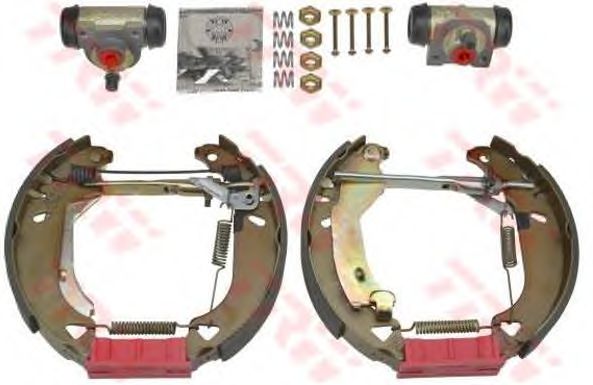 Тормозные колодки TRW GSK1727