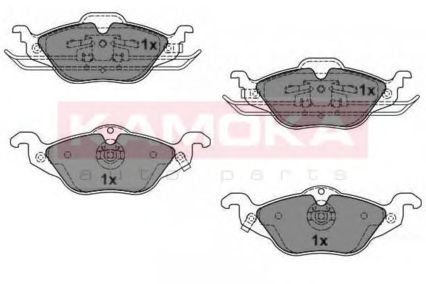 Тормозные колодки KAMOKA JQ1012586