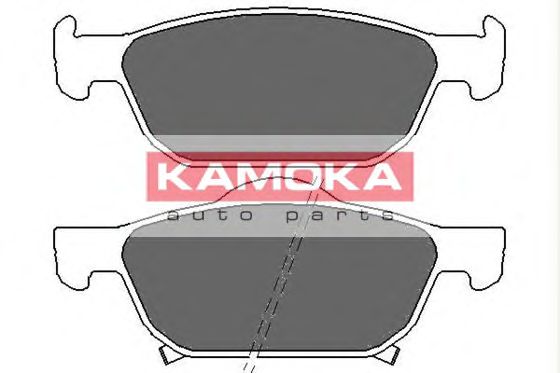 Тормозные колодки KAMOKA JQ101138