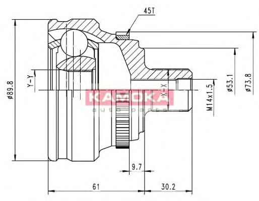Комплект ШРКШ KAMOKA 6278