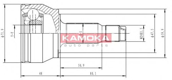 Комплект ШРКШ KAMOKA 6348