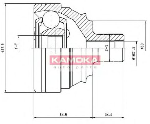 Комплект ШРКШ KAMOKA 6426