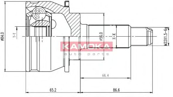 Комплект ШРКШ KAMOKA 6458