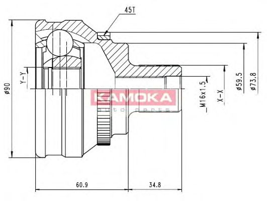 Комплект ШРКШ KAMOKA 6584