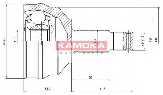 Комплект ШРКШ KAMOKA 6698