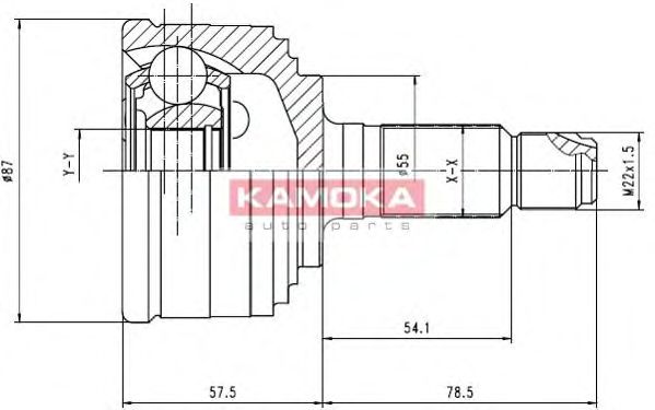 Комплект ШРКШ KAMOKA 6830