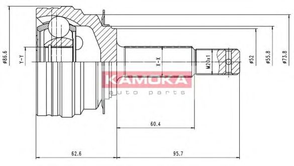 Комплект ШРКШ KAMOKA 7098