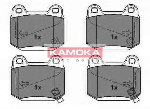 Гальмівні колодки KAMOKA JQ101105