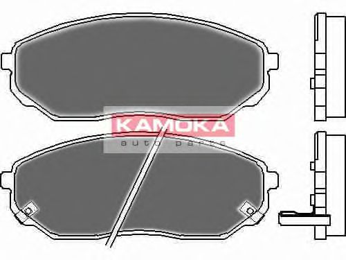 Тормозные колодки KAMOKA JQ101115