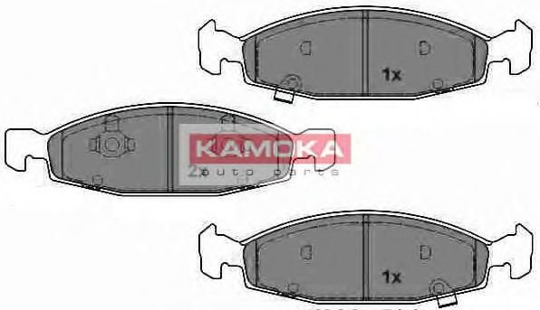 Гальмівні колодки KAMOKA JQ1013046