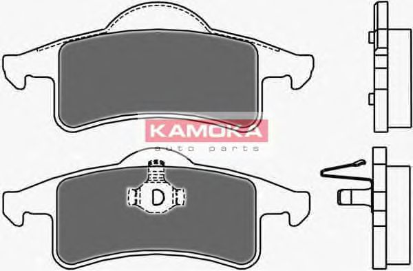 Тормозные колодки KAMOKA JQ1013048