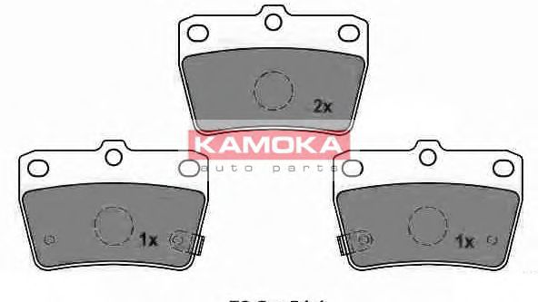 Тормозные колодки KAMOKA JQ1013062