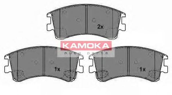 Тормозные колодки KAMOKA JQ1013238