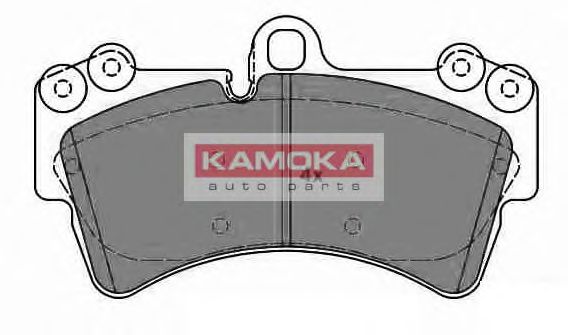 Тормозные колодки KAMOKA JQ1013252