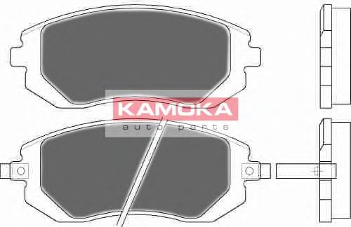 Тормозные колодки KAMOKA JQ1013278