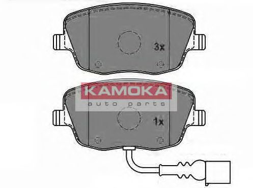 Тормозные колодки KAMOKA JQ1013324