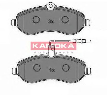 Тормозные колодки KAMOKA JQ1013542