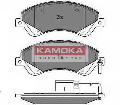 Тормозные колодки KAMOKA JQ1013858