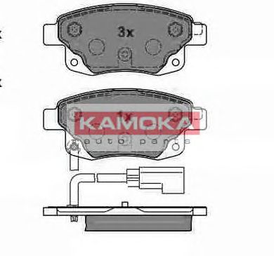 Тормозные колодки KAMOKA JQ1013860