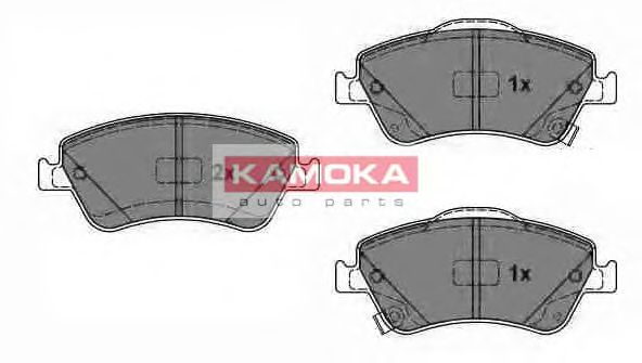 Тормозные колодки KAMOKA JQ1018092