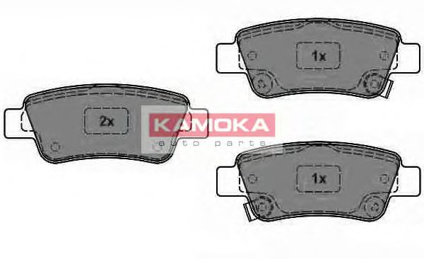 Тормозные колодки KAMOKA JQ1018466