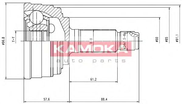 Комплект ШРКШ KAMOKA 6360