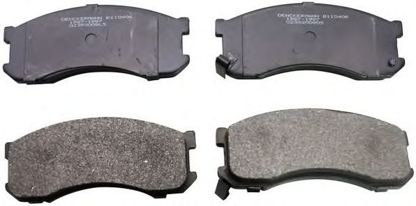 Тормозные колодки DENCKERMANN B110406