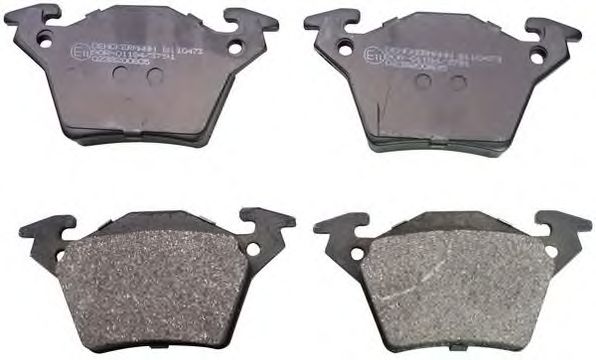 Тормозные колодки DENCKERMANN B110473