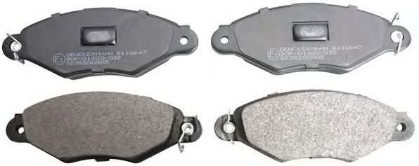 Тормозные колодки DENCKERMANN B110647